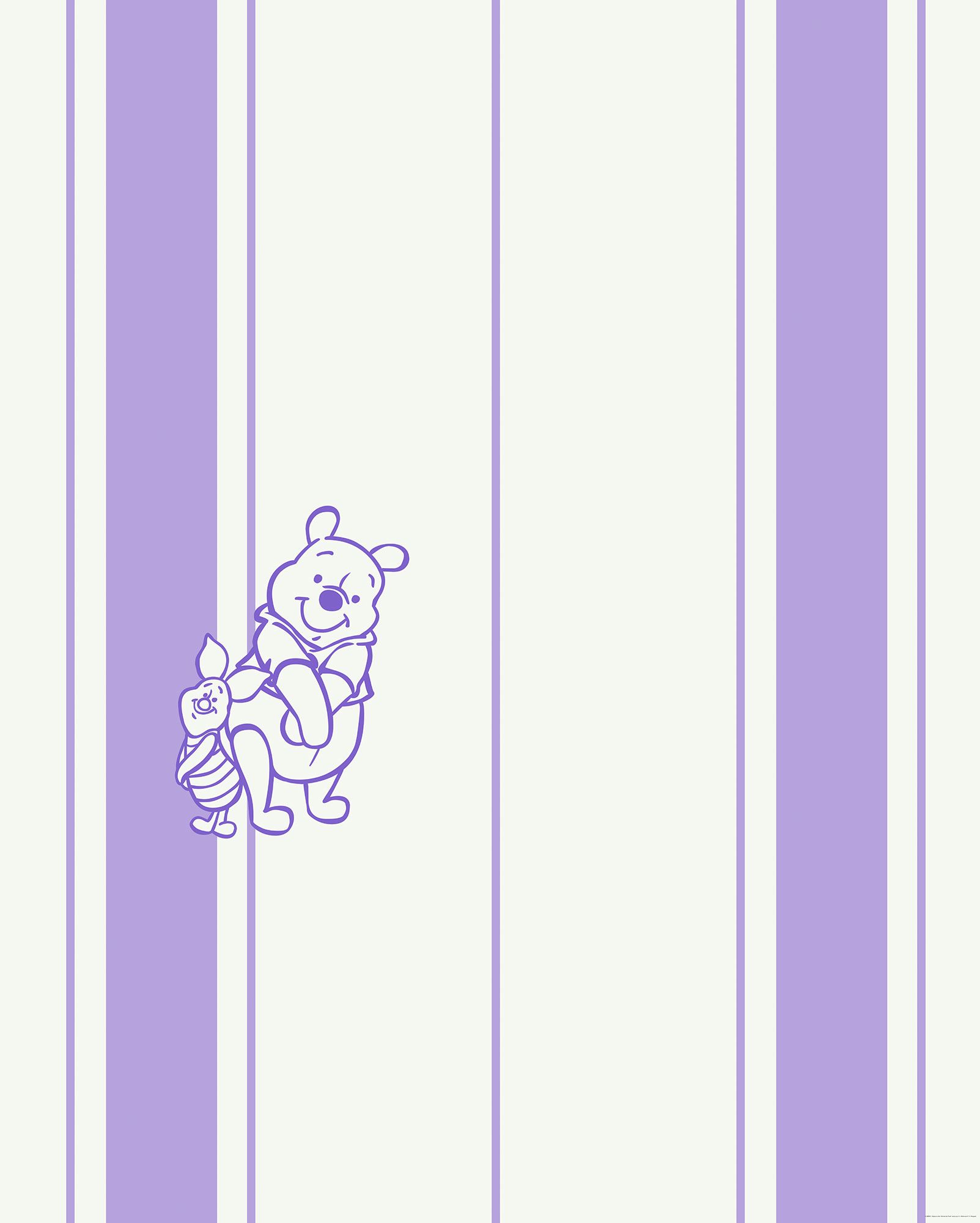 Vlies Fototapete - Winnie the Pooh Gentle - Größe 200 x 250 cm