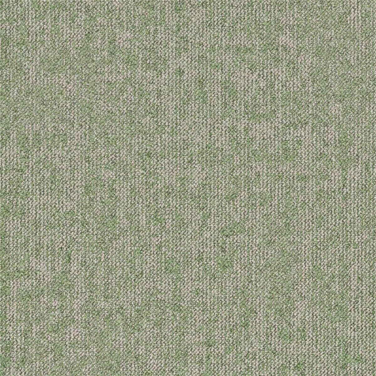 Teppichfliesen Desso Essence Roots AD08 7284 Grün Mittel Schlinge strukturiert 50 x 50 cm