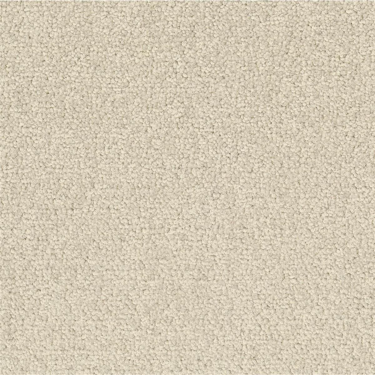 Teppichfliesen 50 x 50 cm Velours LRV Palatino Ecobase B359 2928 Beige Allover