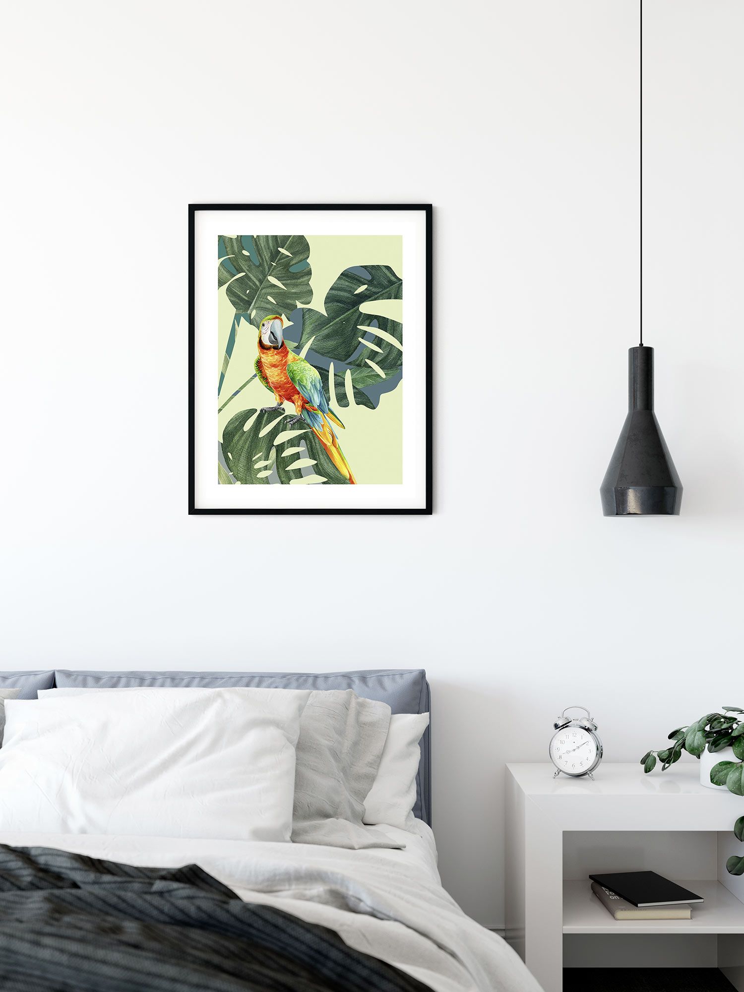 Komar Wandbild - Green-Winged Macaw - Größe: 40 x 50 cm