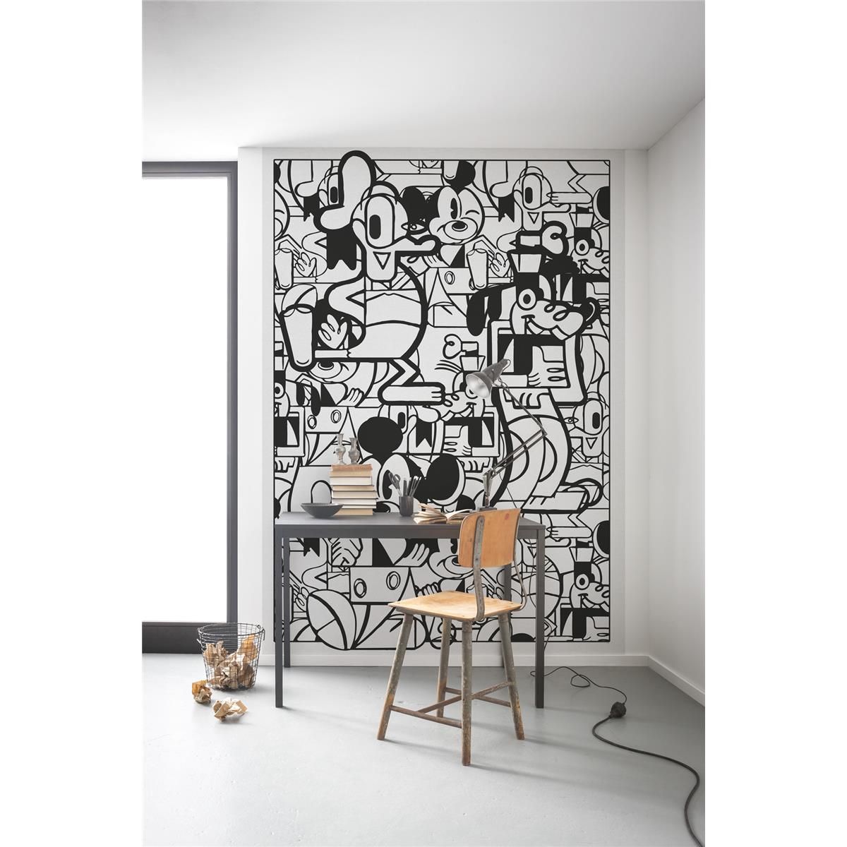 Vlies Fototapete - Mickey Constructive - Größe 200 x 280 cm