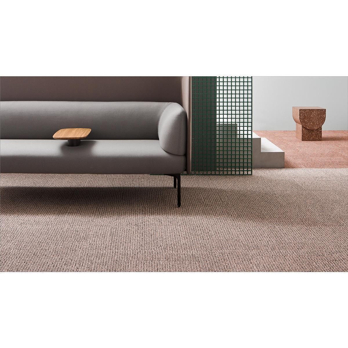 Teppichfliesen Desso Patricia Urquiola AD03 6218 Gelb Mittel Schlinge strukturiert 50 x 50 cm