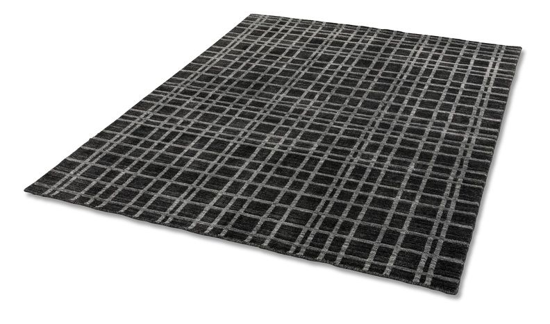 Teppich COSETTA Anthrazit - 200 cm x 300 cm