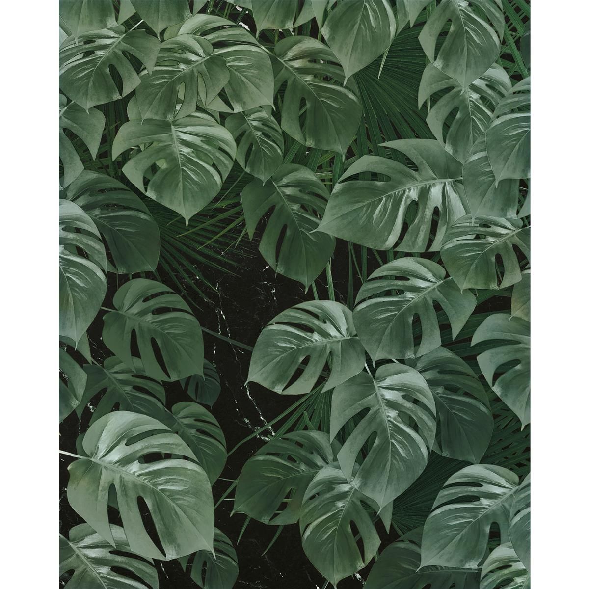 Vlies Fototapete - Monstera on Marble - Größe 200 x 250 cm