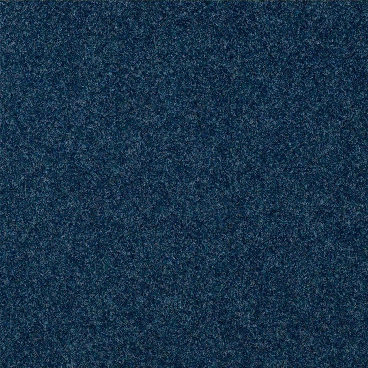 Teppichfliesen 50 x 50 cm MAINE SL Velours Blau 940 uni