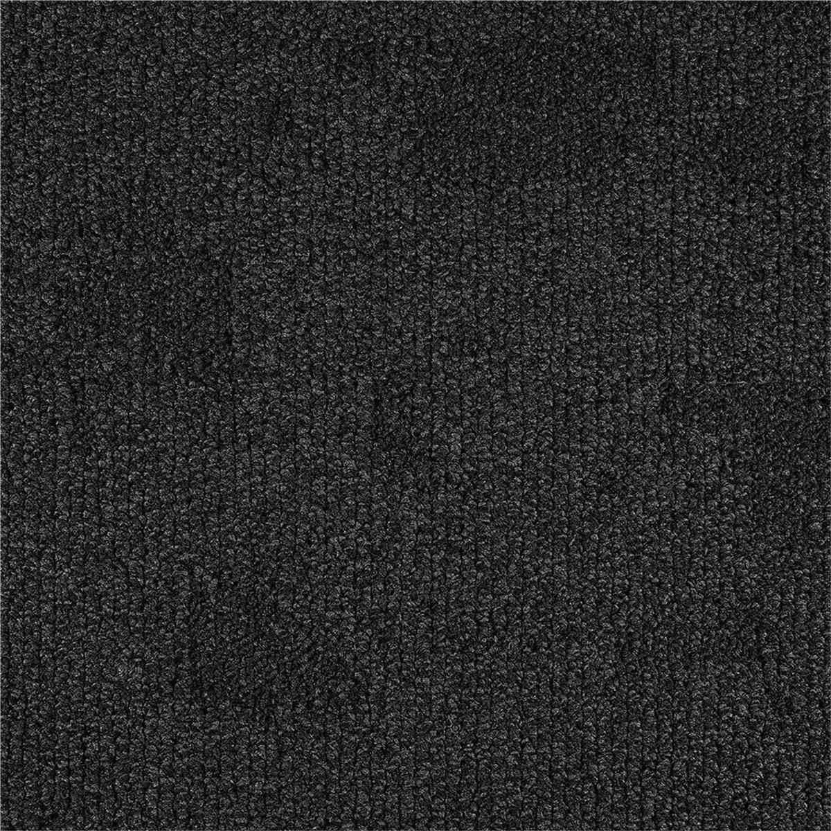 Teppichfliesen 25 x 100 cm selbsthaftend Infloor-Girloon Cover/Vario Anthrazit 008-595 gemustert