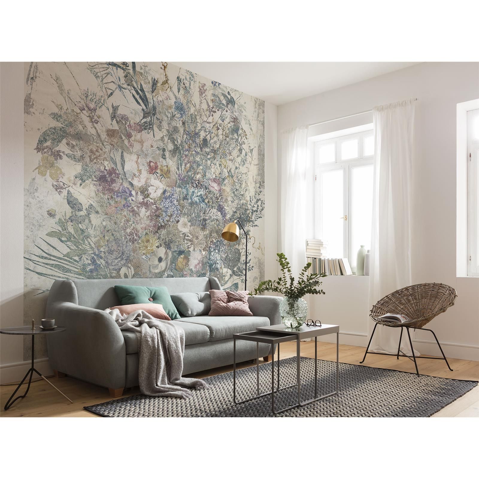 Vlies Fototapete - Bouquet Blowout - Größe 300 x 280 cm