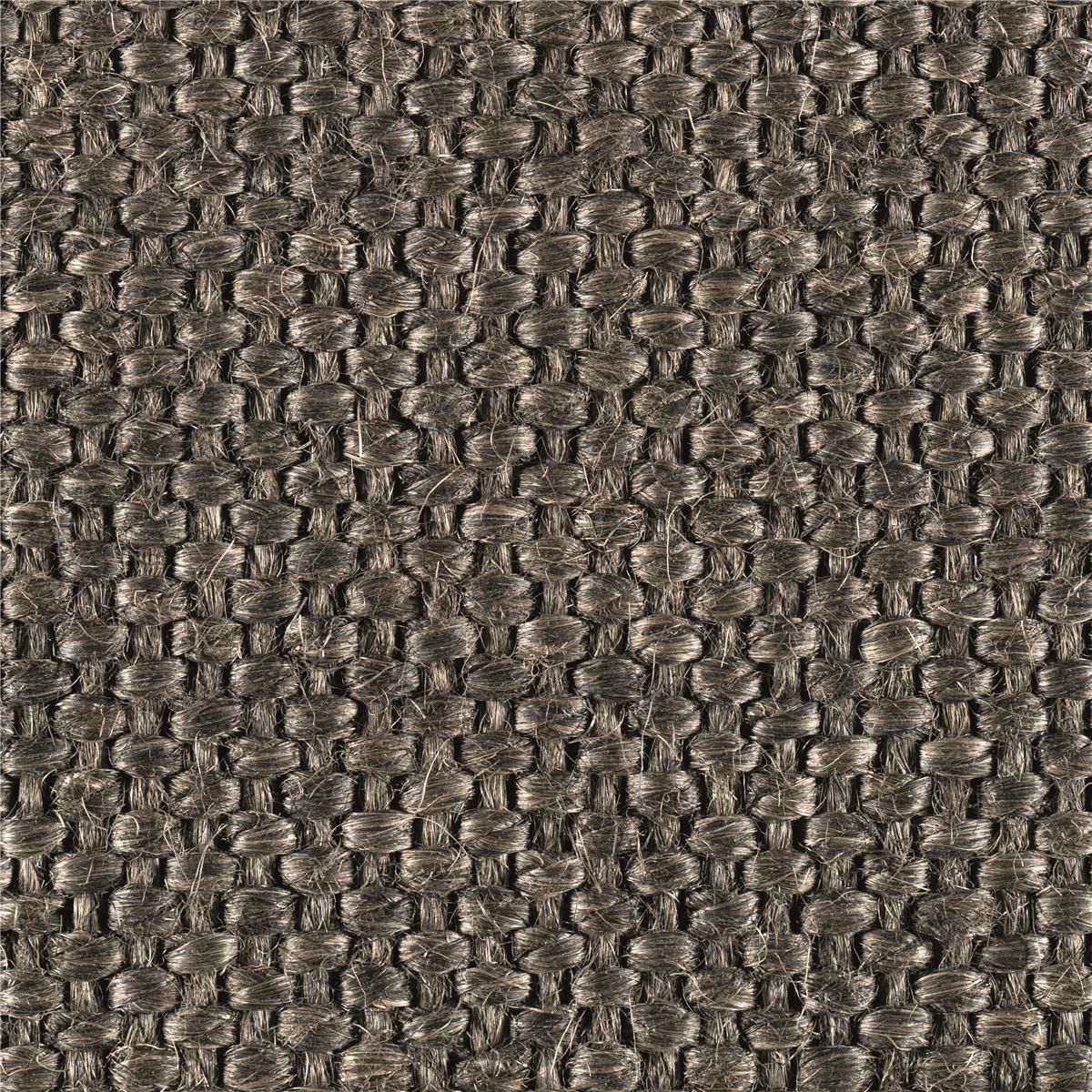 Teppichboden Tasibel Allegro 2818 Grau-Braun 100 % Sisal - Rollenbreite 400 cm