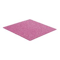 Messeboden Flacher-Nadelvlies-mit-Pailetten EXPOGLITTER Fushia 9302 ohne Schutzfolie - Rollenbreite 200 cm