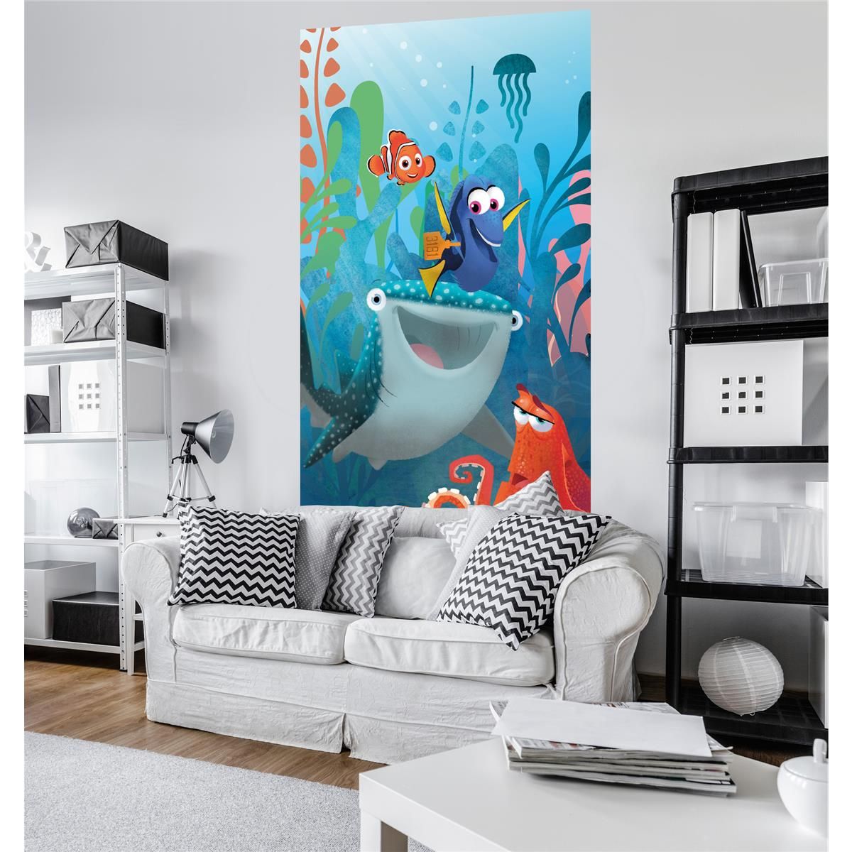 Vlies Fototapete - Finding Dory Aquarell - Größe 150 x 250 cm