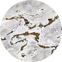 Selbstklebende Vlies Fototapete/Wandtattoo - Marble Vibe - Größe 125 x 125 cm