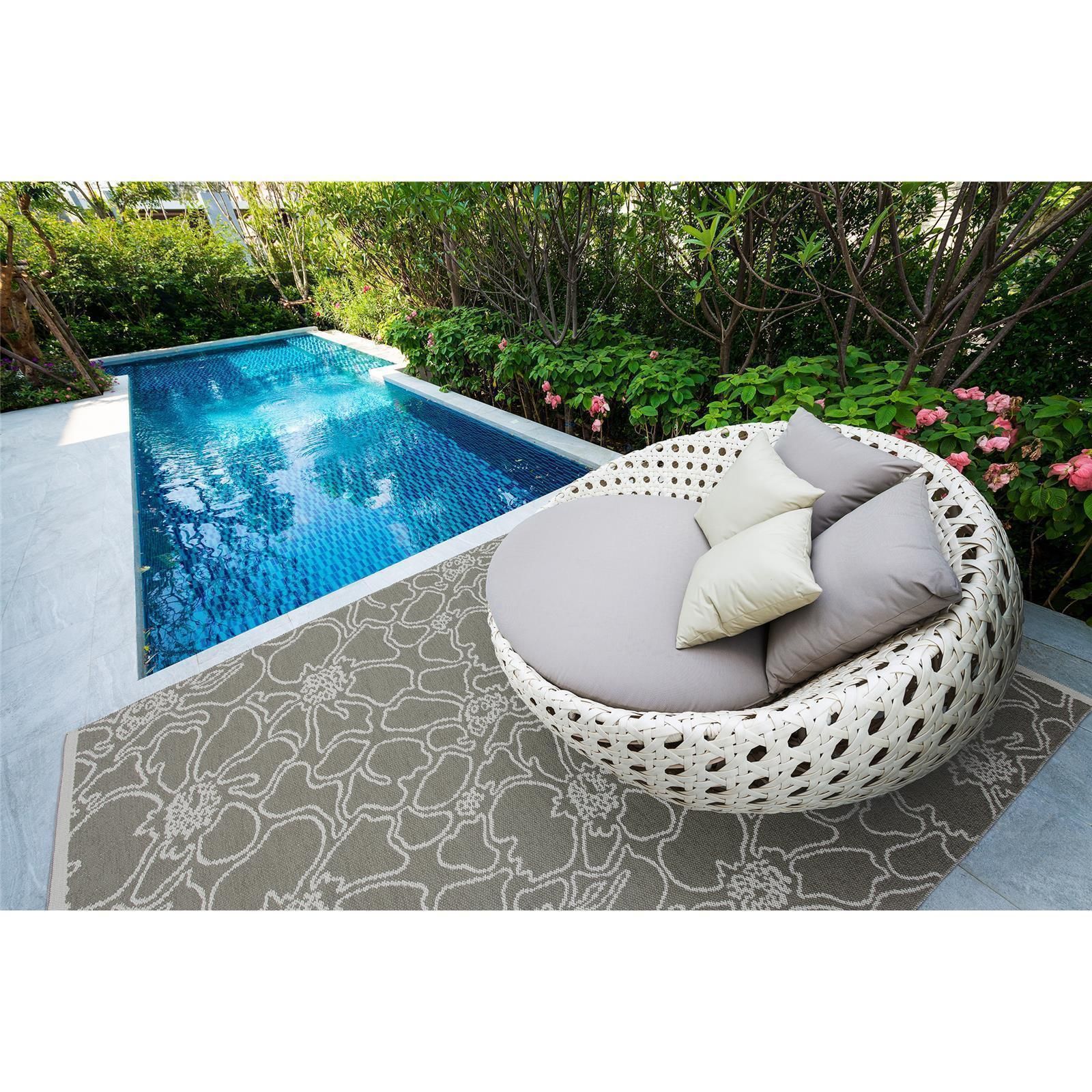 Teppich Swedy FLOU V10 Grau - 60 cm x 160 cm