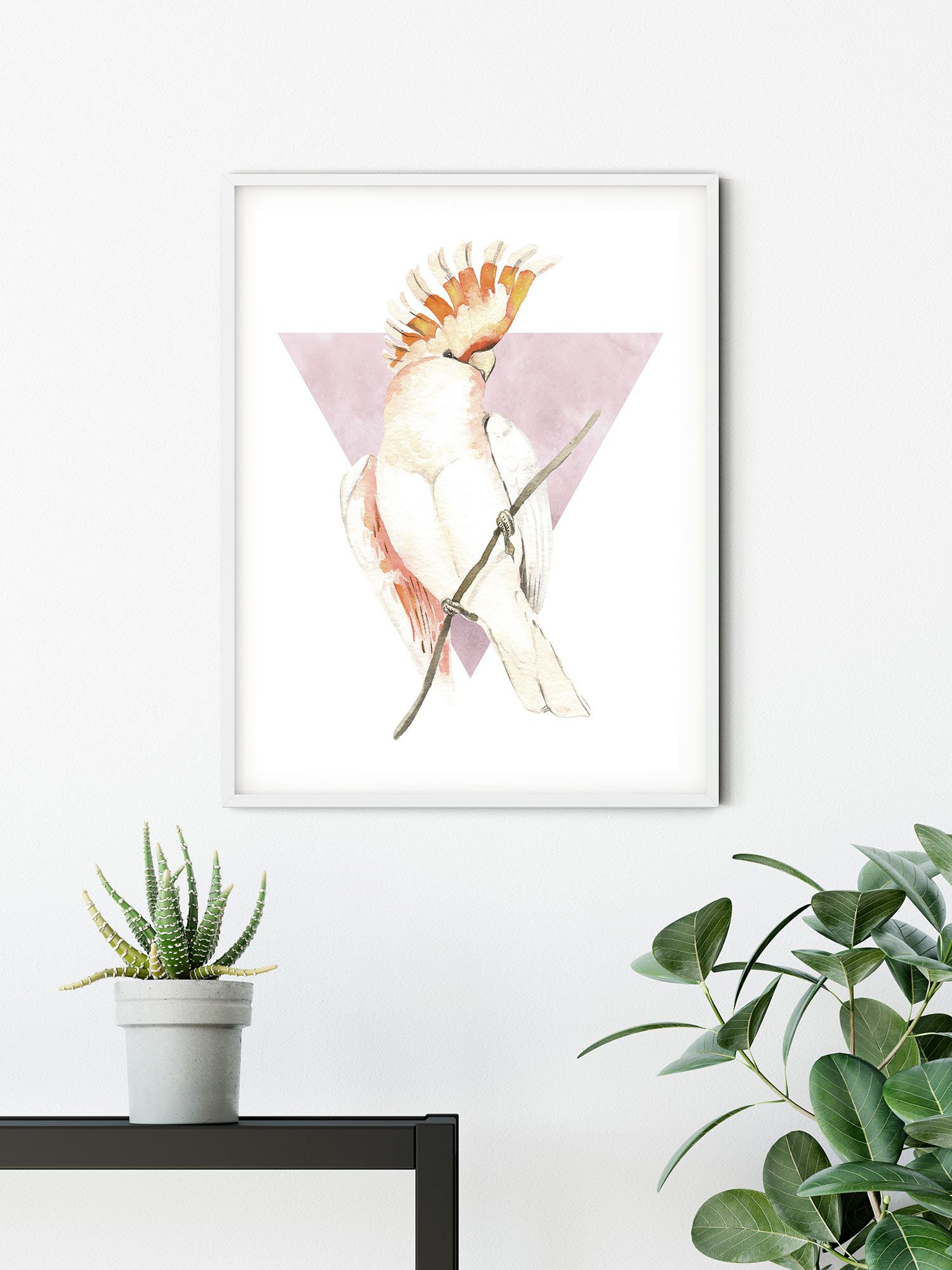 Komar Wandbild - Cute Cacadoo - Größe: 30 x 40 cm