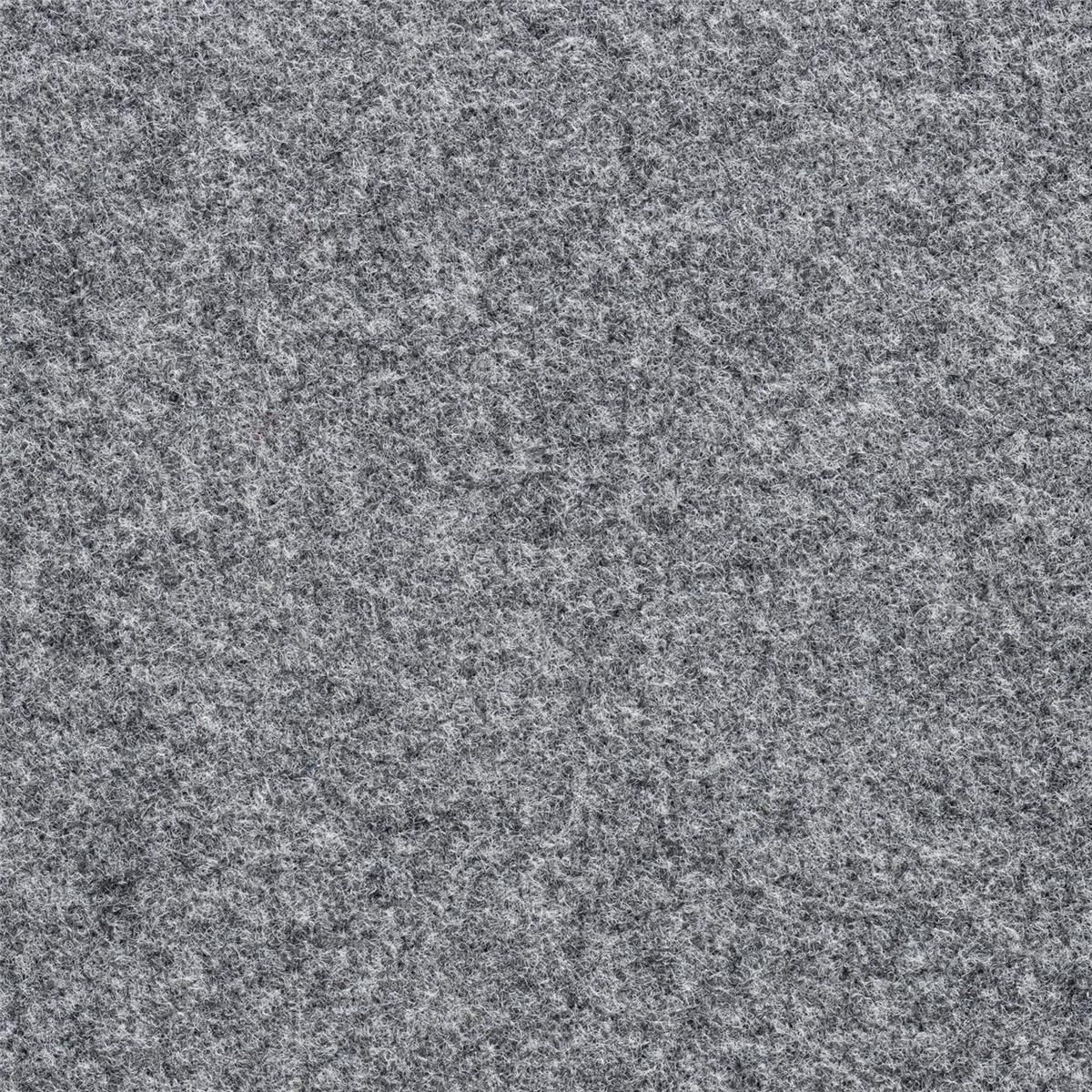 Teppichboden Nadelvlies FINETT 11 Grau 054 - Rollenbreite 200 cm