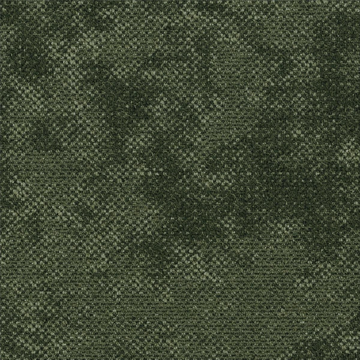 Teppichfliesen Desso Grezzo Vivid AD05 7932 Grün Dunkel Schlinge strukturiert 50 x 50 cm