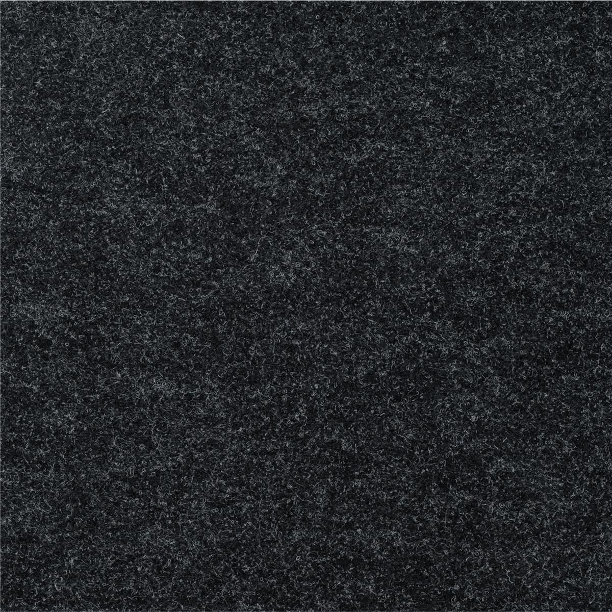 Teppichfliesen 50 x 50 cm VEGAS SL Velours Anthrazit 100 Melange