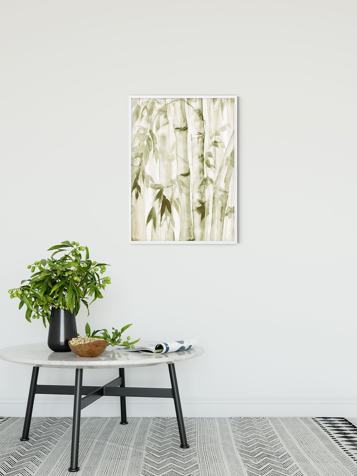 Komar Wandbild - Wild Bamboo - Größe: 40 x 50 cm