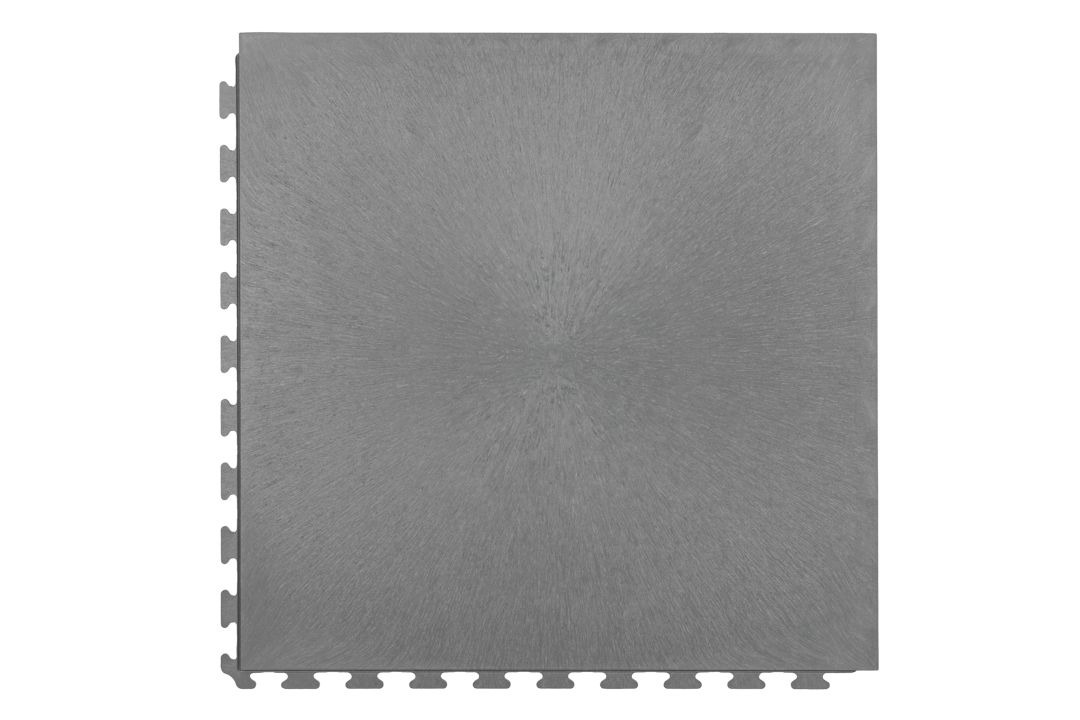 PVC-Klickfliese BTB Quick Solid 10 mm Grau 490 x 490 mm