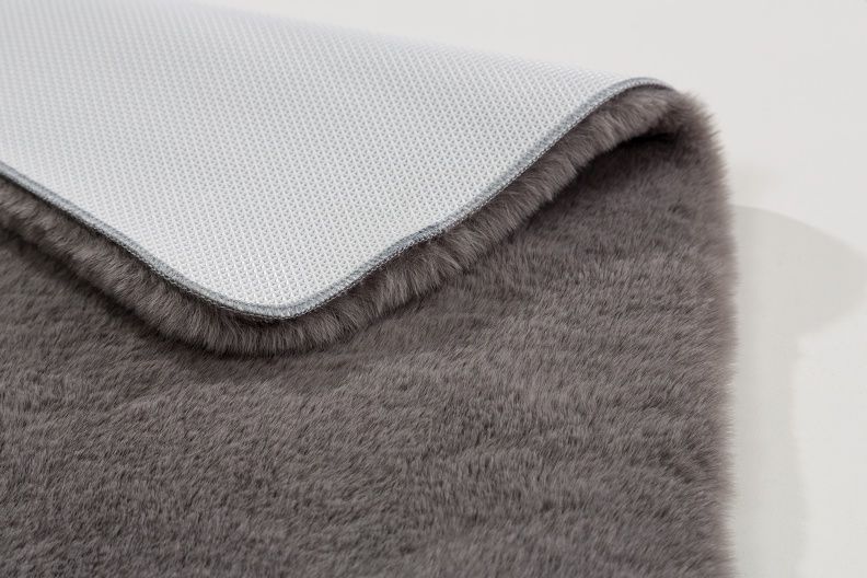 Badematte BALI Grau - 60 cm x 90 cm
