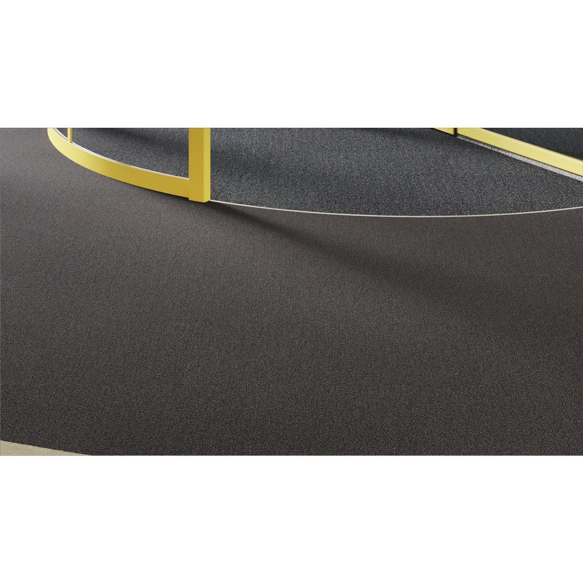 Teppichfliesen Schwarz 9022 Schlinge  50 x 50 cm Defend AD19 Desso