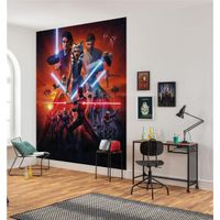 Vlies Fototapete - Star Wars Clone Wars Mission - Größe 200 x 250 cm
