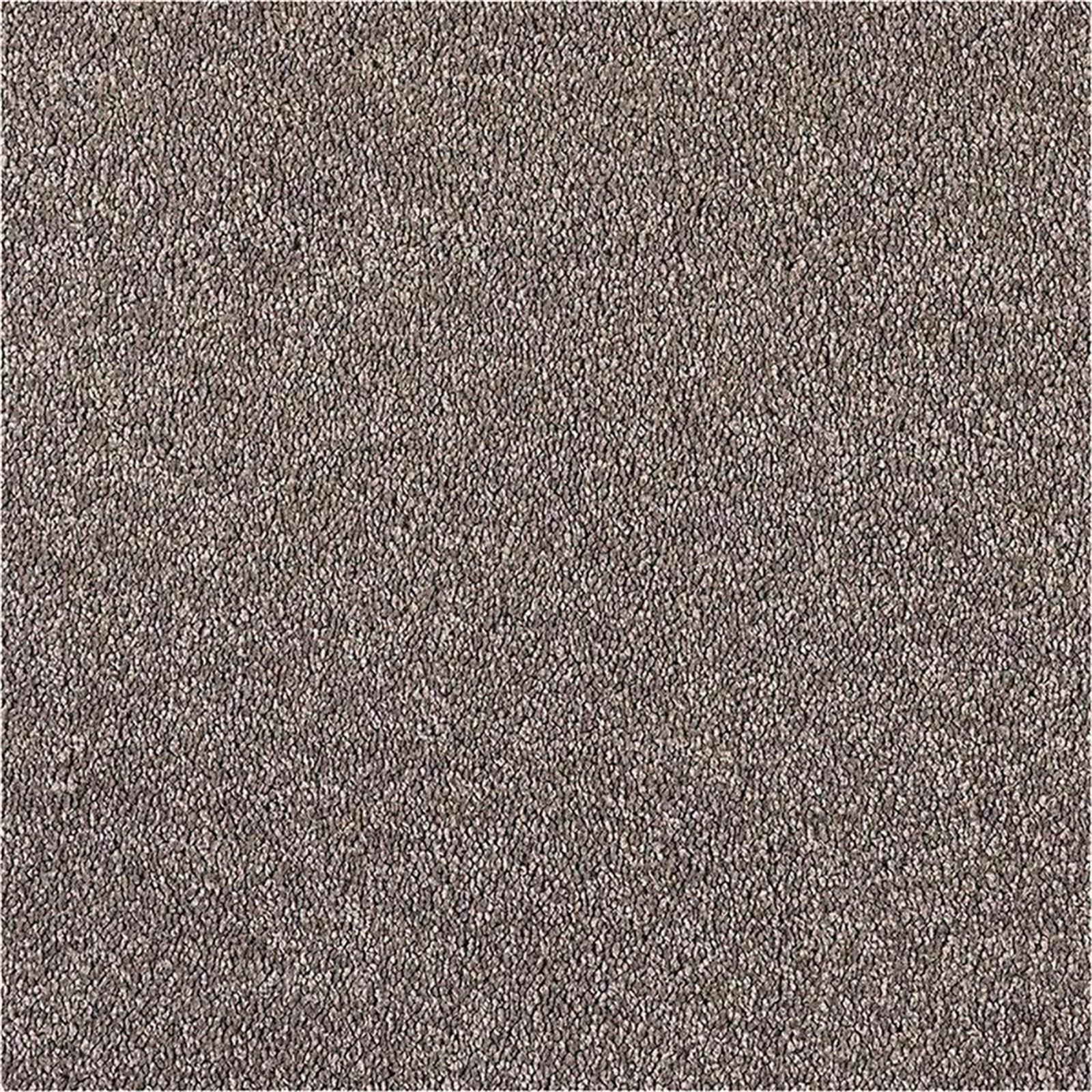 Teppichboden Infloor-Girloon Chill-Wave Frisé Braun 720 uni - Rollenbreite 400 cm