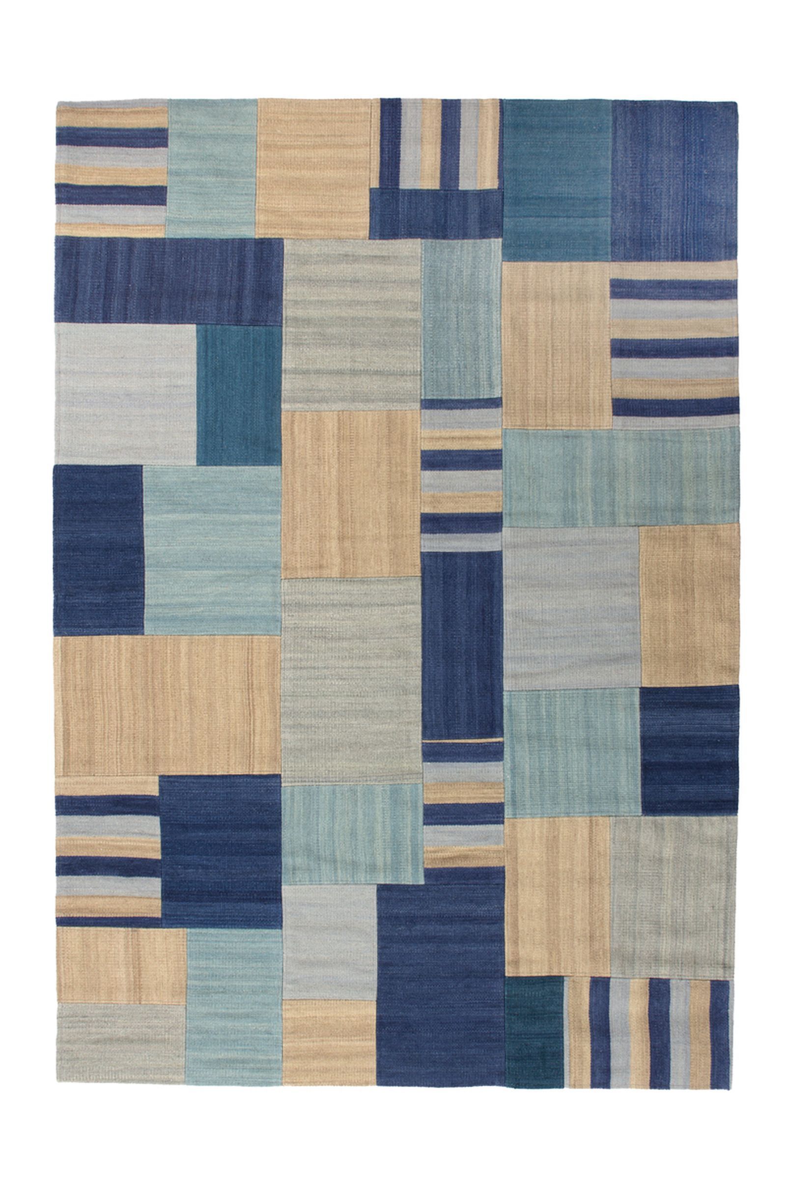 Teppich Radical 315 Blau / Multi 80 cm x 150 cm