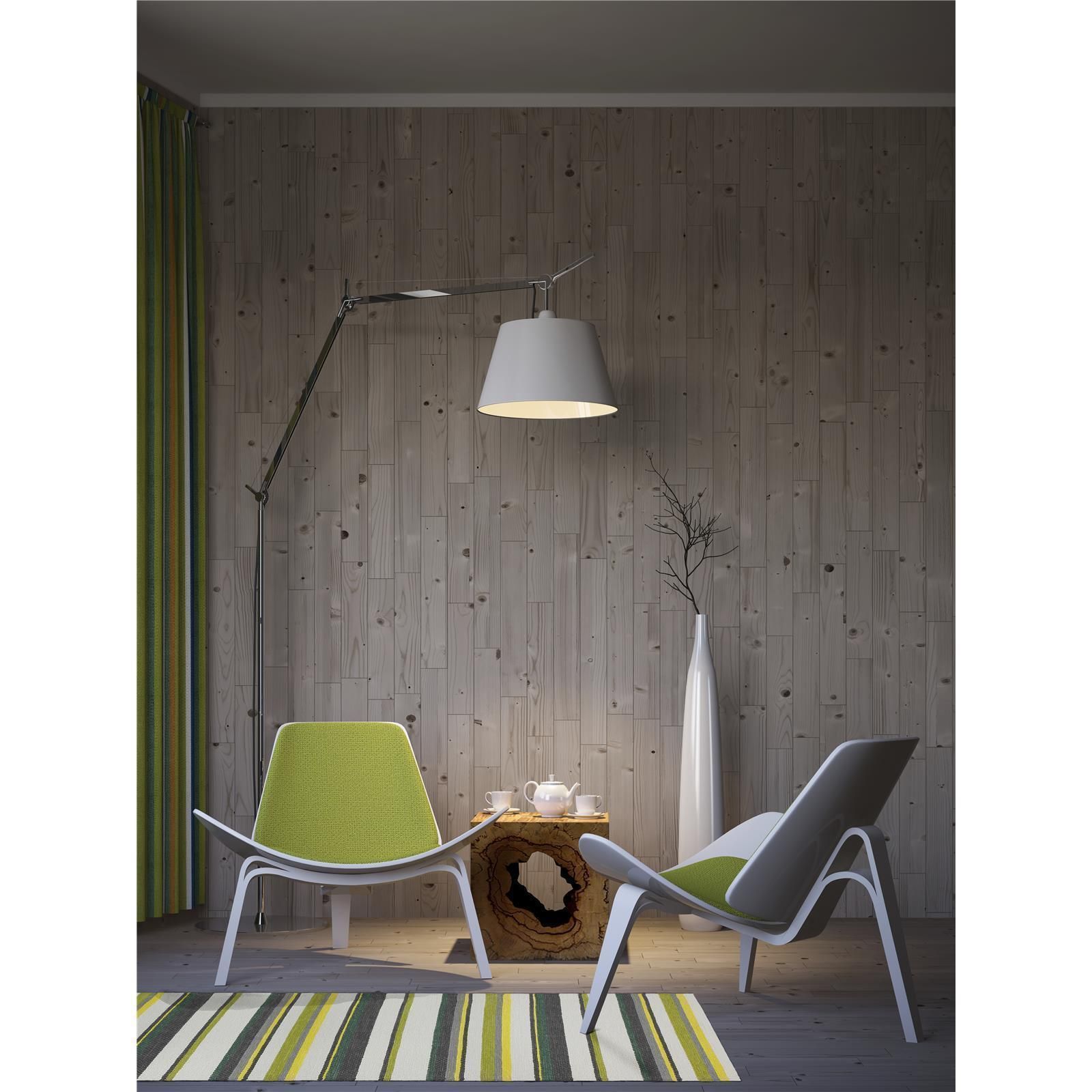 Teppich Swedy BAND V13 Mittelgrau - 60 cm x 110 cm