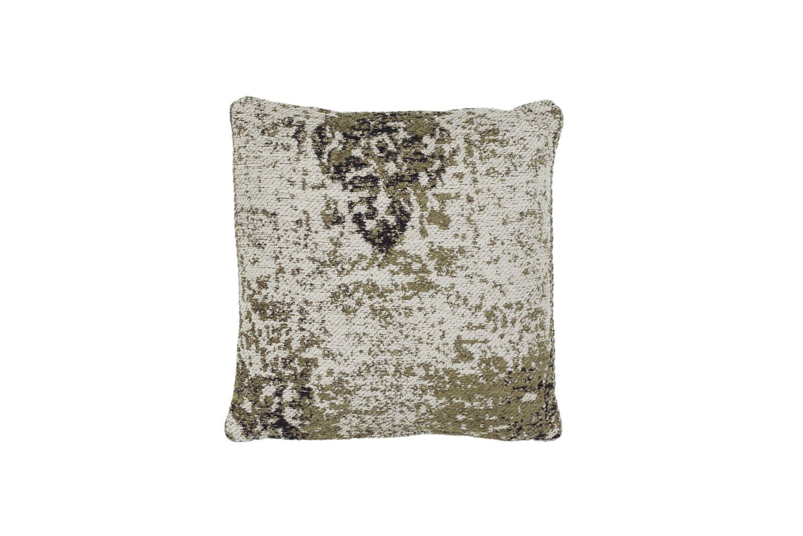 Kissen (gefüllt) Nostalgia Pillow 285 Olive 45 cm x 45 cm