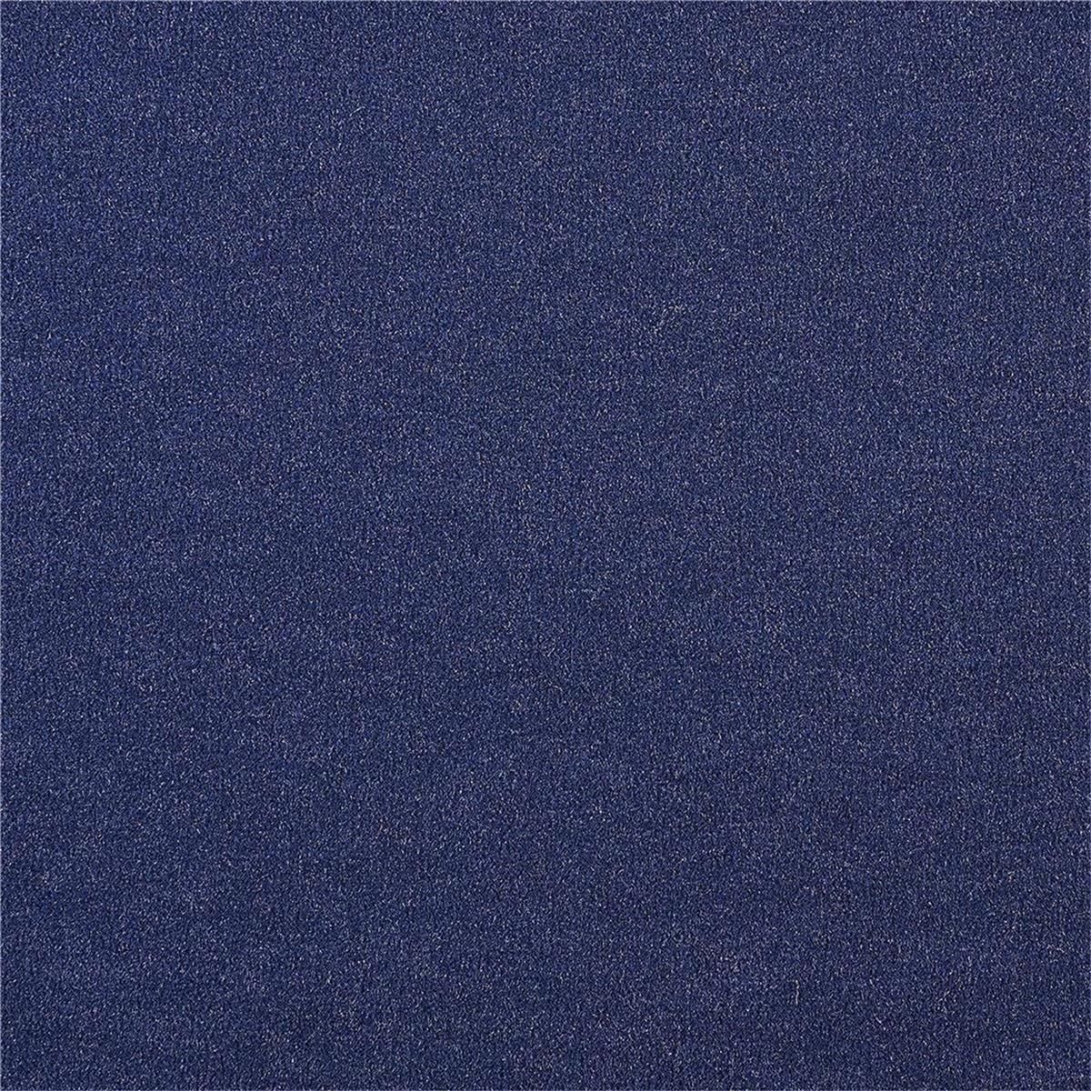 Teppichboden Infloor-Girloon Cosmos/Attaché Velours Blau 351 uni - Rollenbreite 400 cm