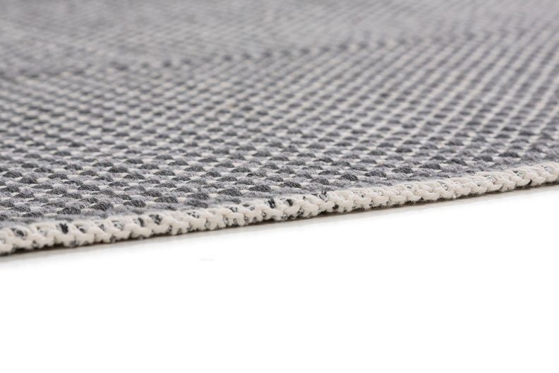 Teppich COTTAGE Grau - 160 cm x 230 cm