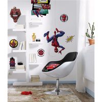 Wandtattoo - Spider-Man Web Head  - Größe 100 x 70 cm