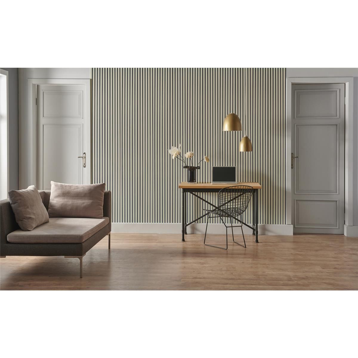 Wandpaneele AKUSTIK MDF und Recycling Filz OLIVE Grün 3,18m² - 4 Stck. 265 cm x 30 cm