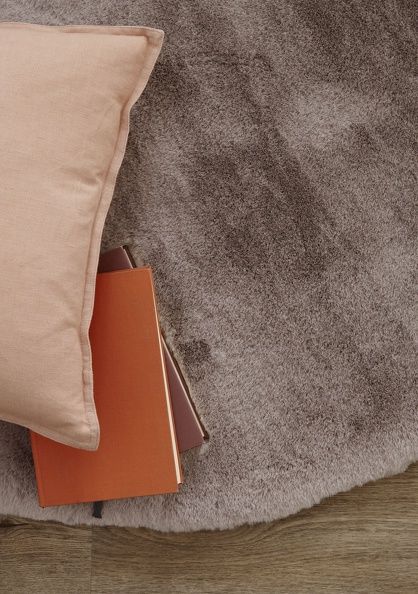 Teppich TENDER Shape Silber - 70 cm x 110 cm