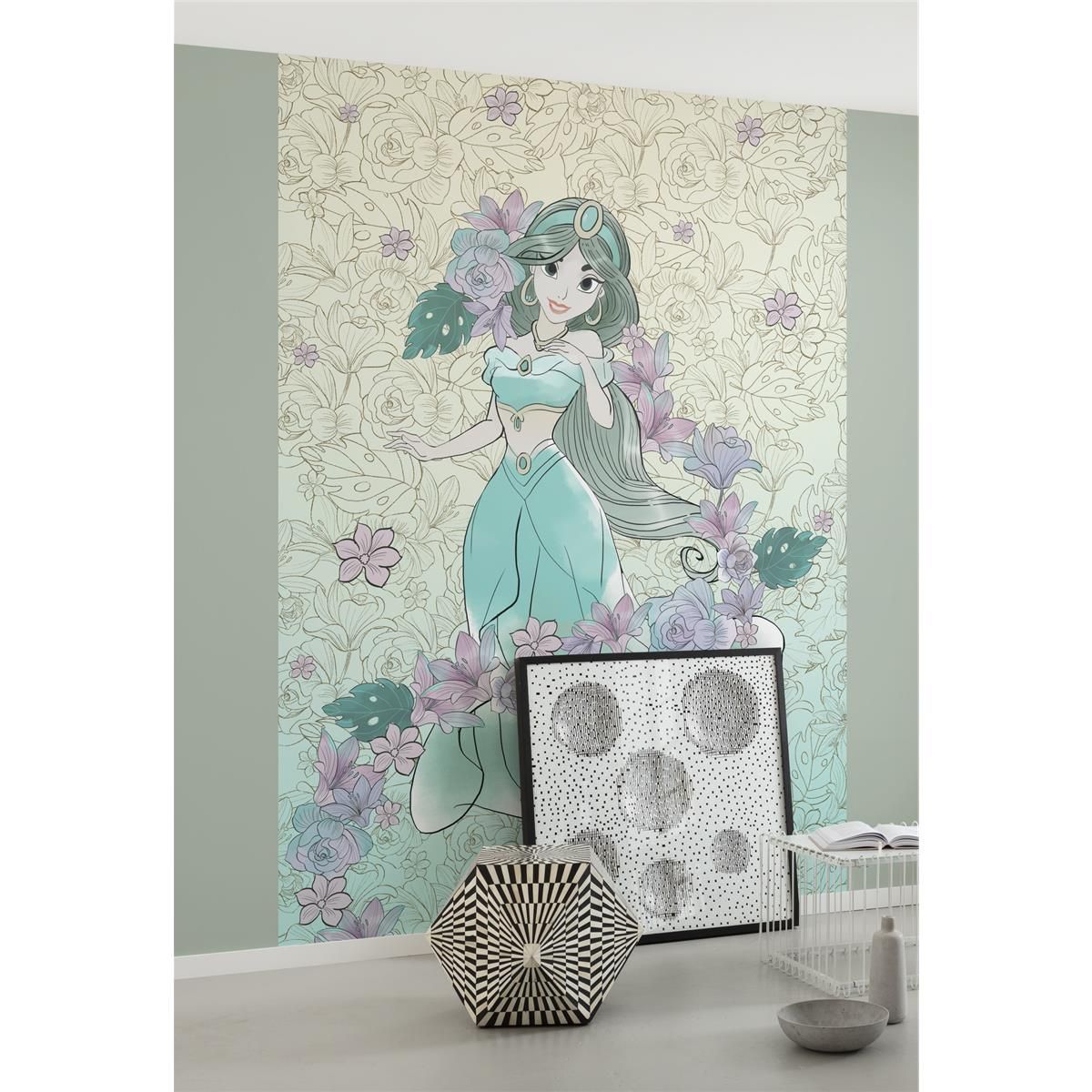 Vlies Fototapete - Jasmin Pale Flowers - Größe 200 x 280 cm