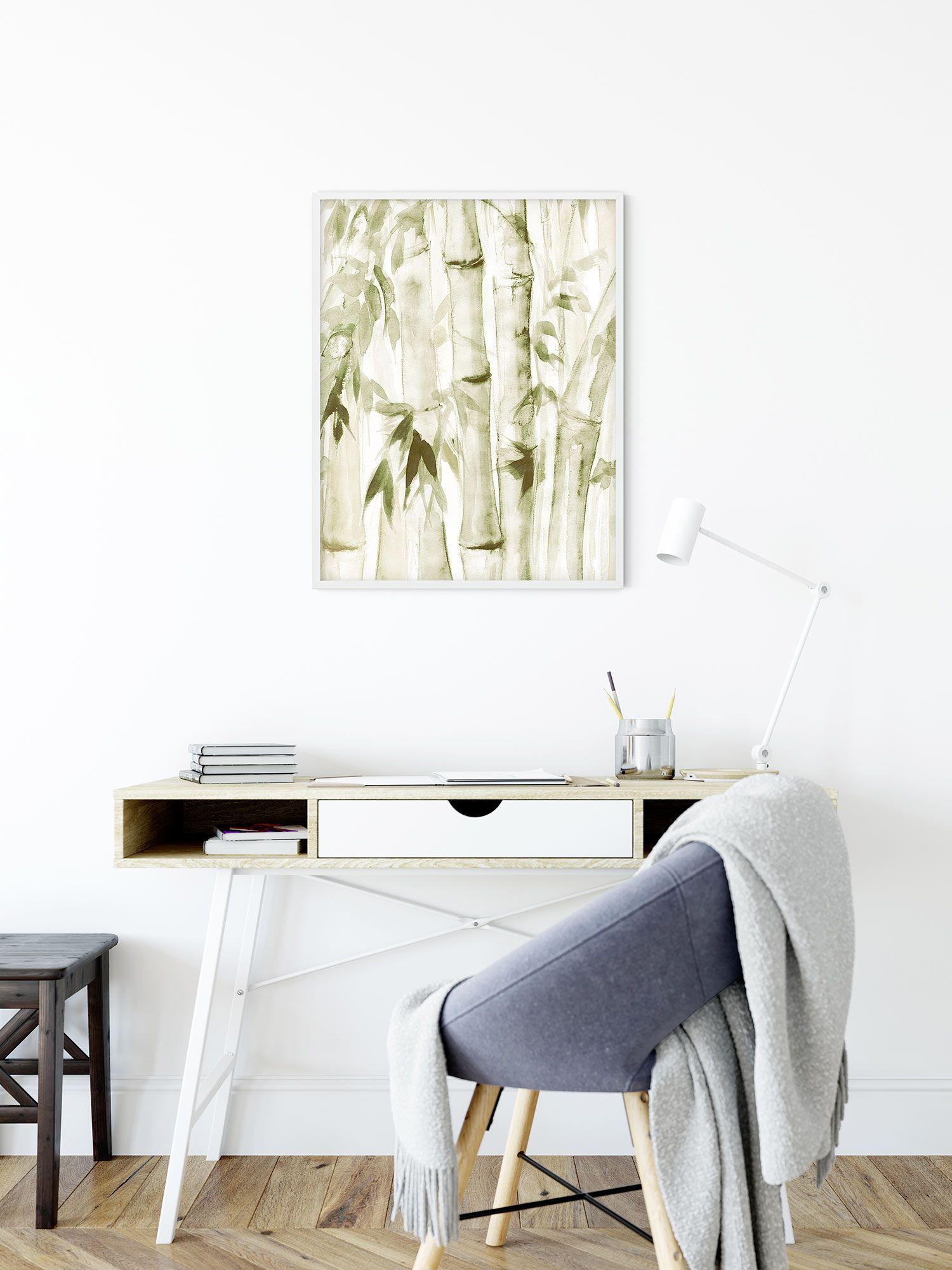 Komar Wandbild - Wild Bamboo - Größe: 30 x 40 cm