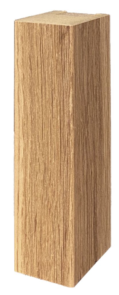 Wand- Akustikpaneel schwarz mit 6 Lamellen V1 B/H 48,4 cm / 275 cm