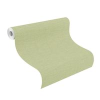 Tapete Basic universell Strukturtapete Hellgrün ansatzfrei 53 cm x 10,05 m