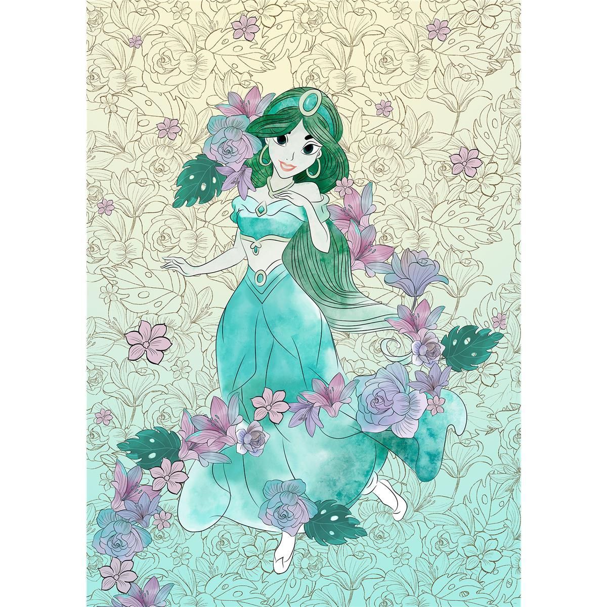 Vlies Fototapete - Jasmin Pale Flowers - Größe 200 x 280 cm