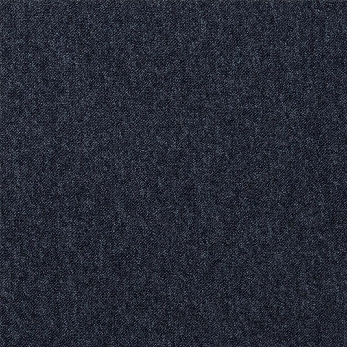 Teppichfliesen 50 x 50 cm CITY SL Schlinge Dunkelblau 360 uni