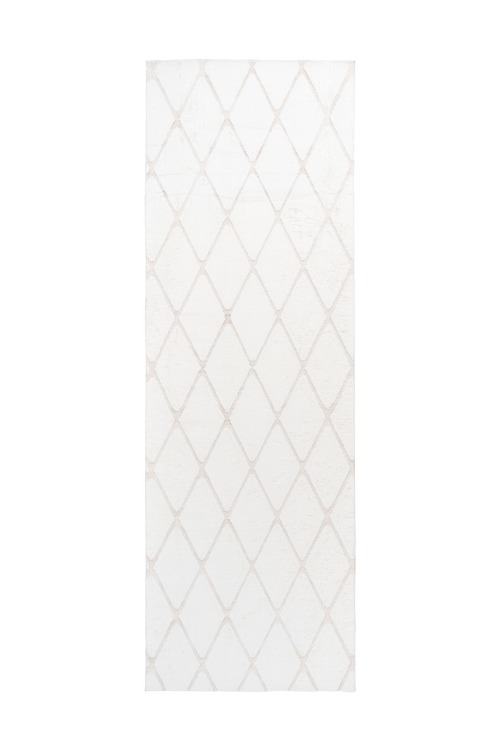 Teppich Vivica 225 Weiß / Creme 80 cm x 250 cm