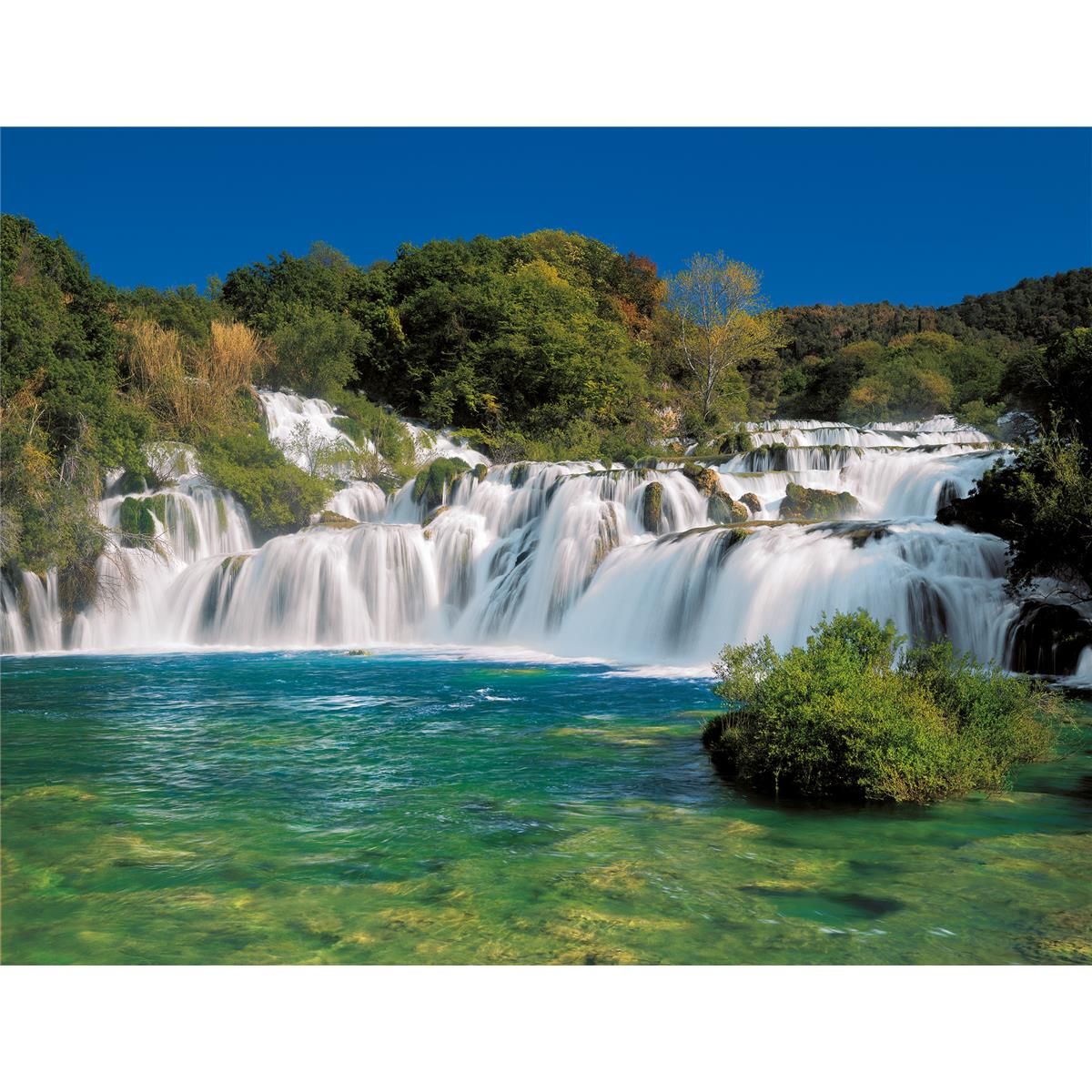 Papier Fototapete - Krka Falls - Größe 368 x 254 cm