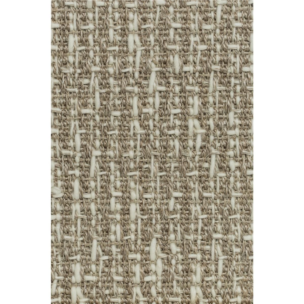 Teppichboden Tasibel Samoa 8912 Creme Wolle-Sisal - Rollenbreite 400 cm