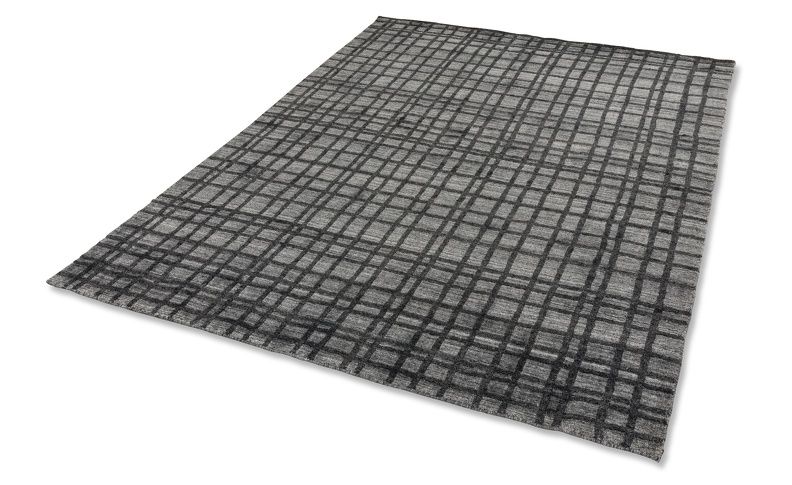 Teppich COSETTA Grau - 140 cm x 200 cm