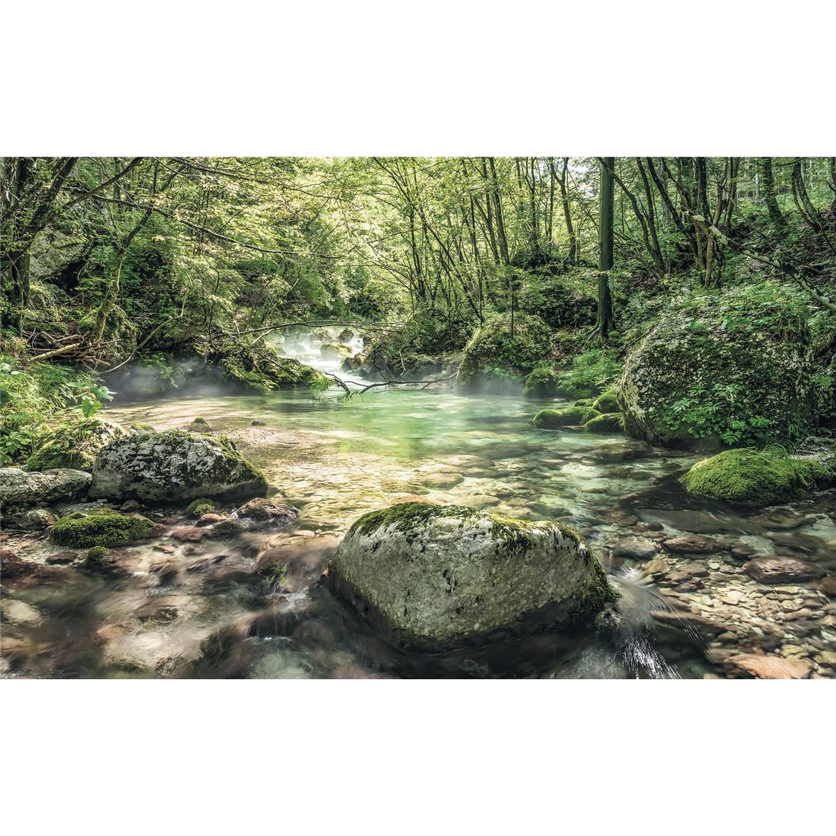 Vlies Fototapete - Tranquil Pool - Größe 400 x 250 cm