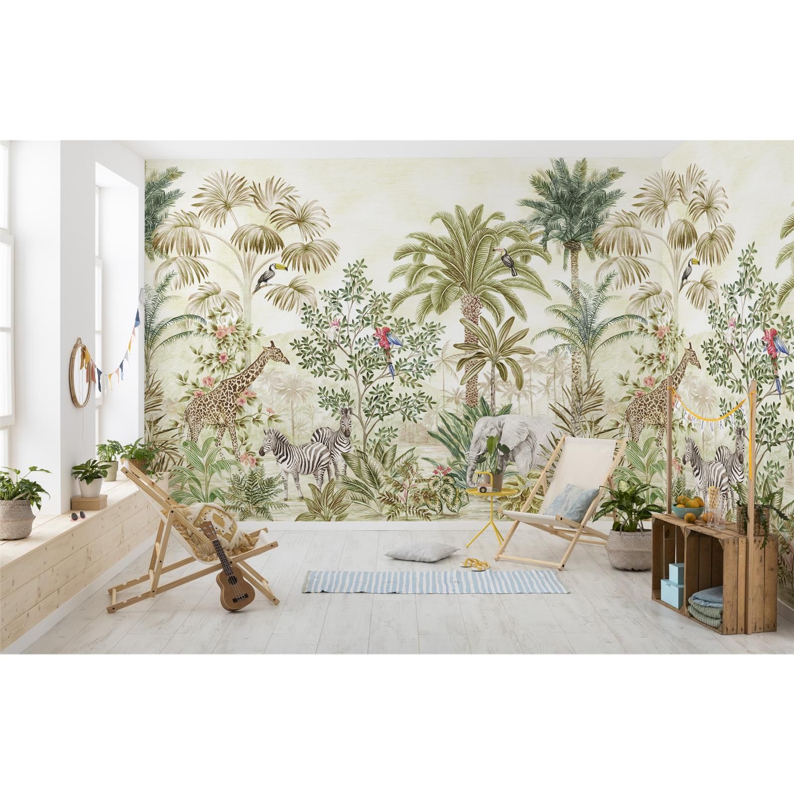 Vlies Fototapete - Wild Wonderland  - Größe 300 x 250 cm