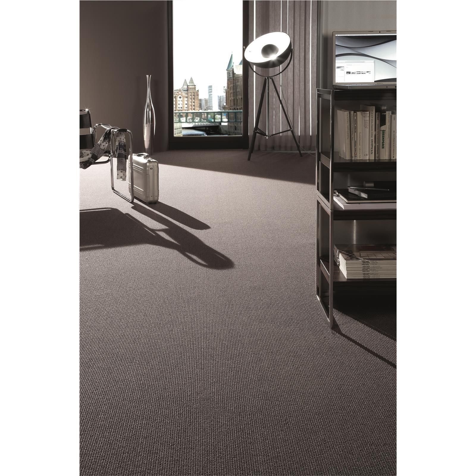 Teppichboden INFLOOR-GIRLOON Delta Schlinge Blau 360 meliert - Rollenbreite 400 cm