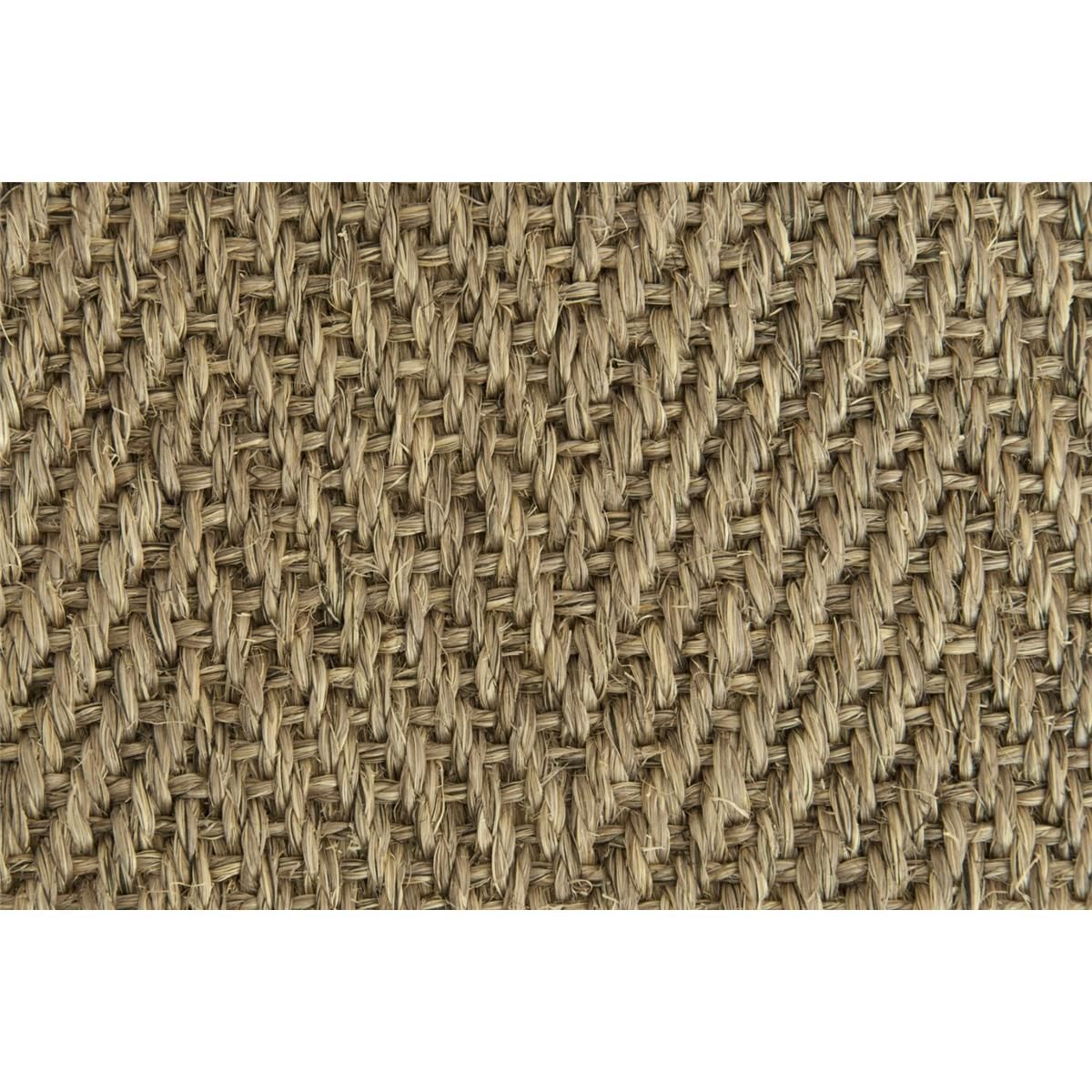 Sisal Teppichboden Bouclé Taupe 9307 Habanna ITC uni - Rollenbreite 400 cm