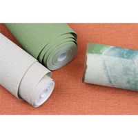 Tapete Basic universell Vinyltapete Kaki ansatzfrei 53 cm x 10,05 m