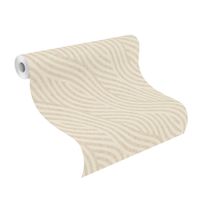 Tapete Culture Grafisch Vinyltapete Warmbeige gerader Ansatz 53 cm x 10,05 m